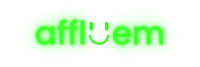 Neon logo affluem